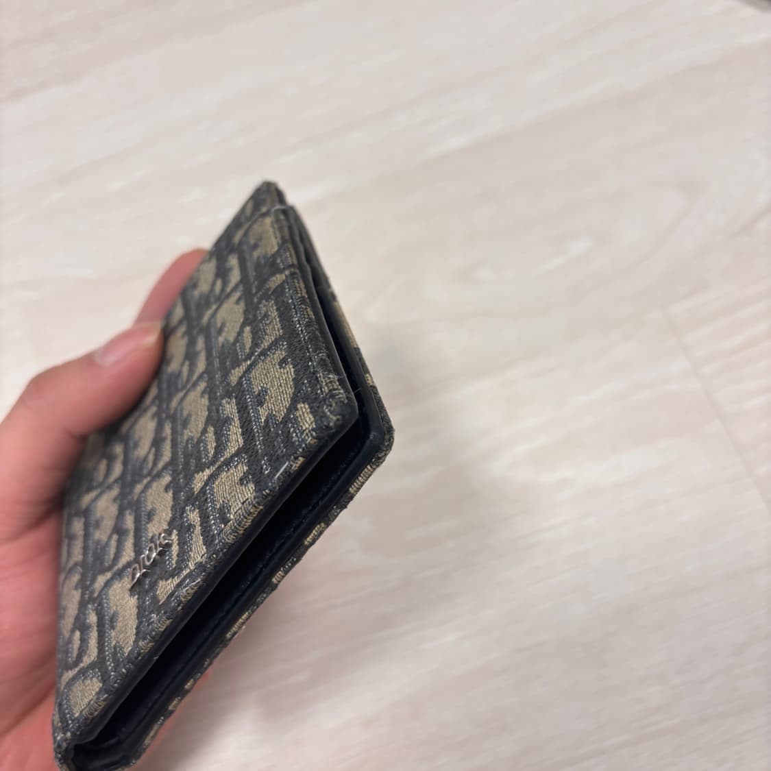 디올 오블리크 반지갑 풀구성 영수증 포함 상품이미지9