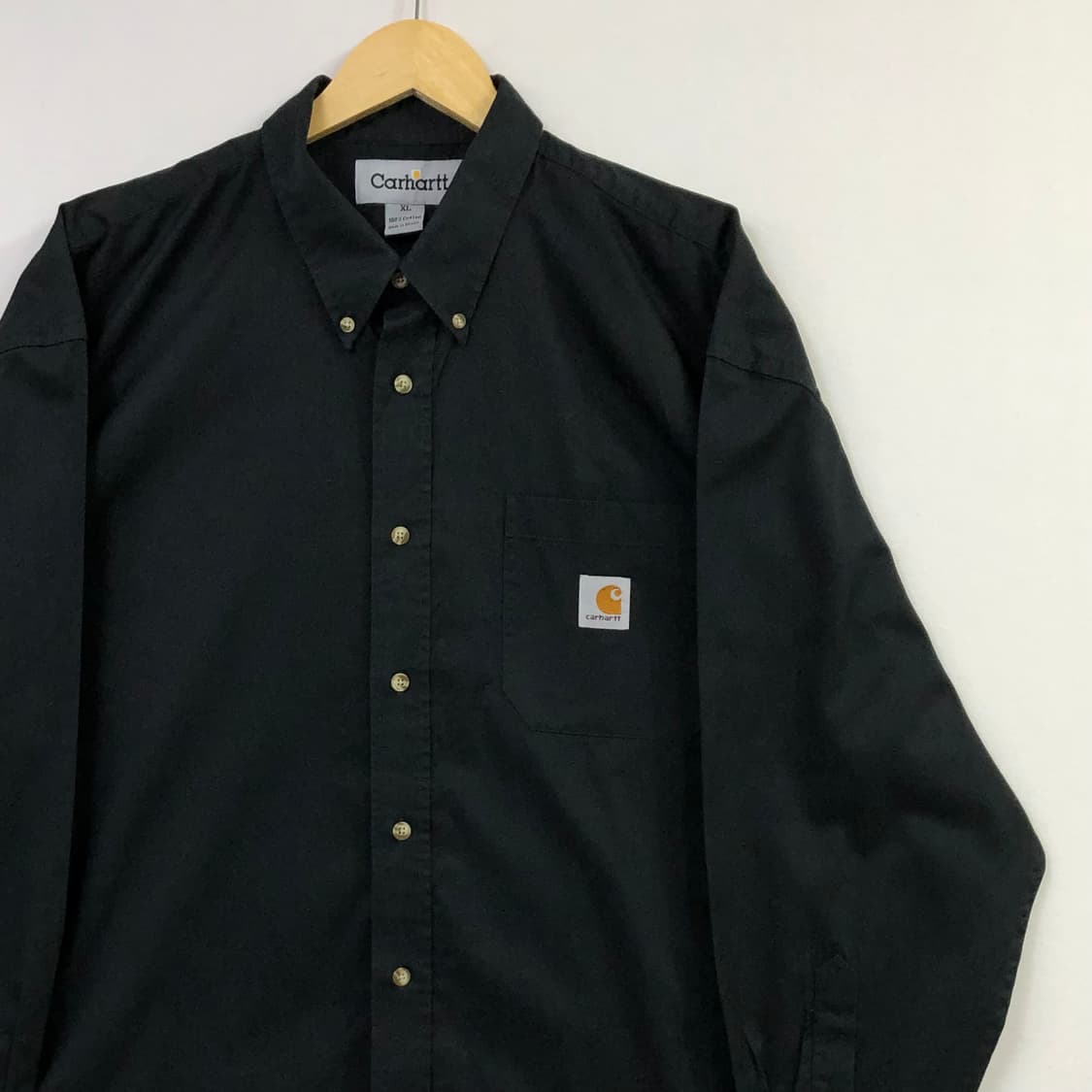 Xxl 칼하트 블랙 워크 셔츠 상품이미지1