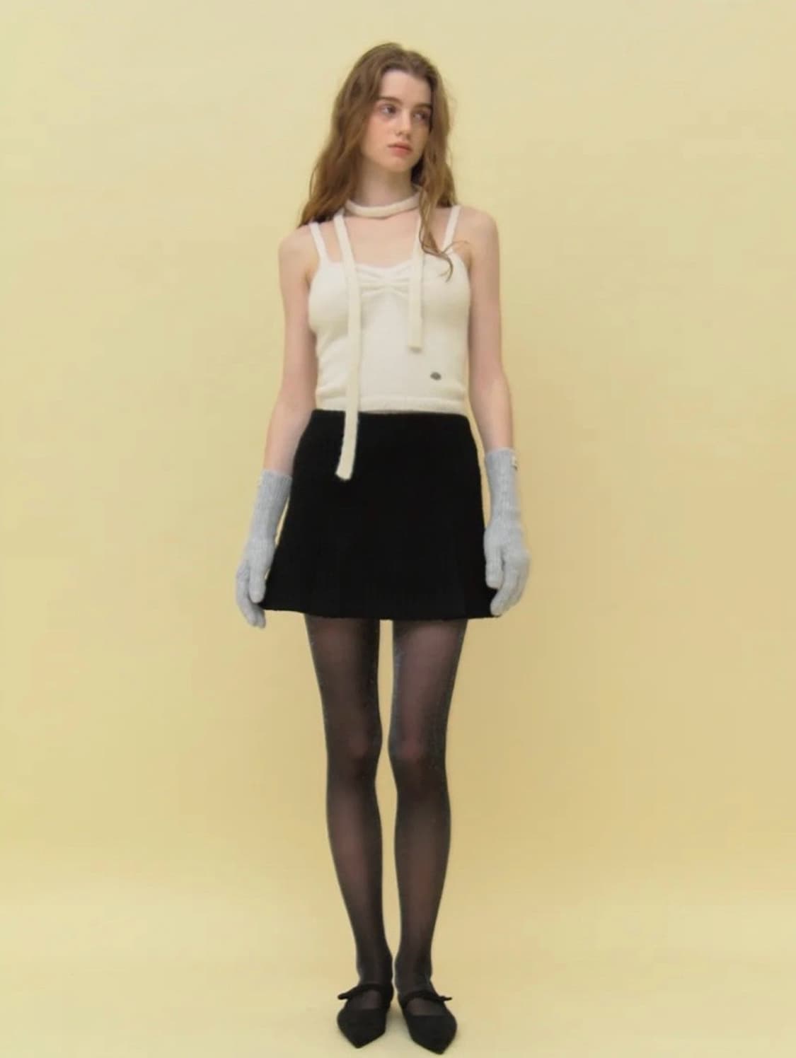 썸웨어버터 bella tweed mini skirt M 상품이미지1