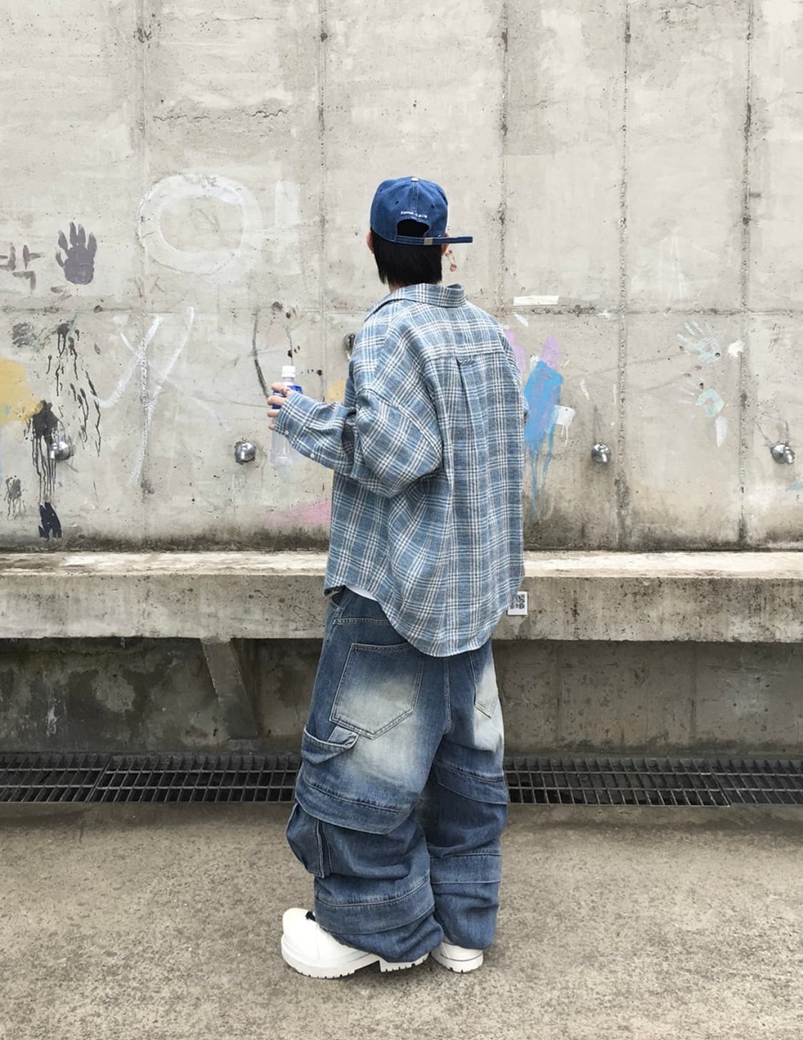 카미엔 벨라루스 린넨 체크 셔츠 상품이미지1
