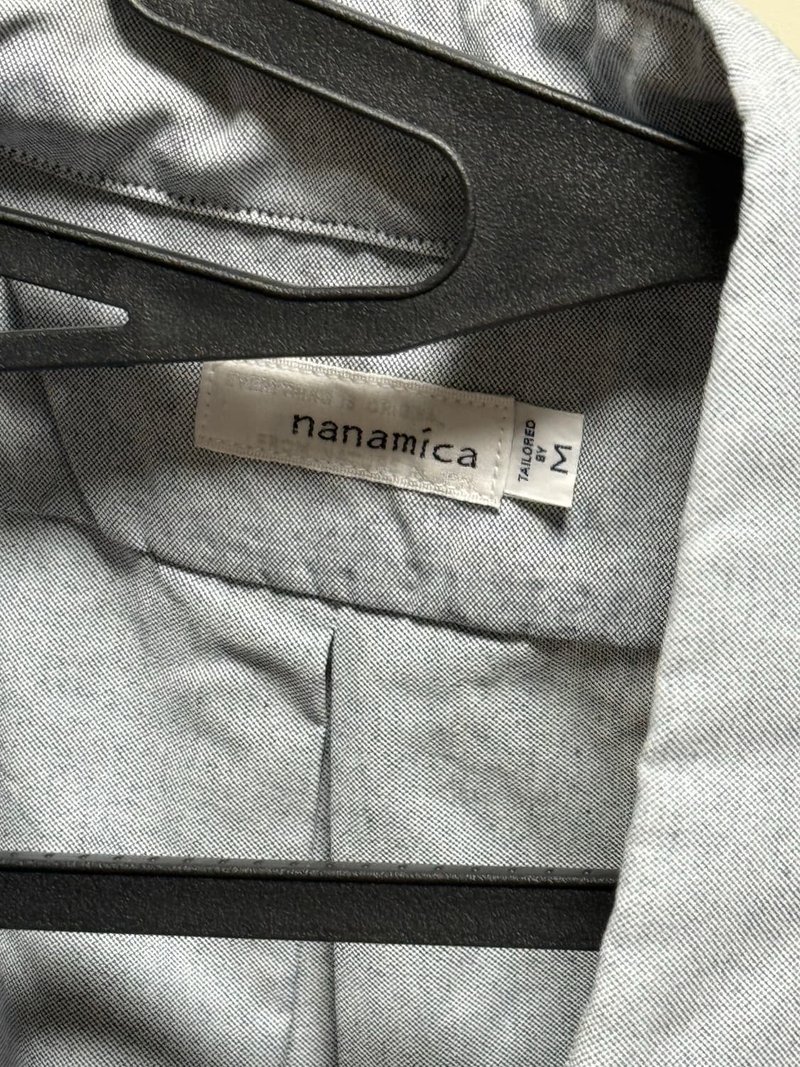 나나미카 버튼다운 윈드셔츠 M 상품이미지2