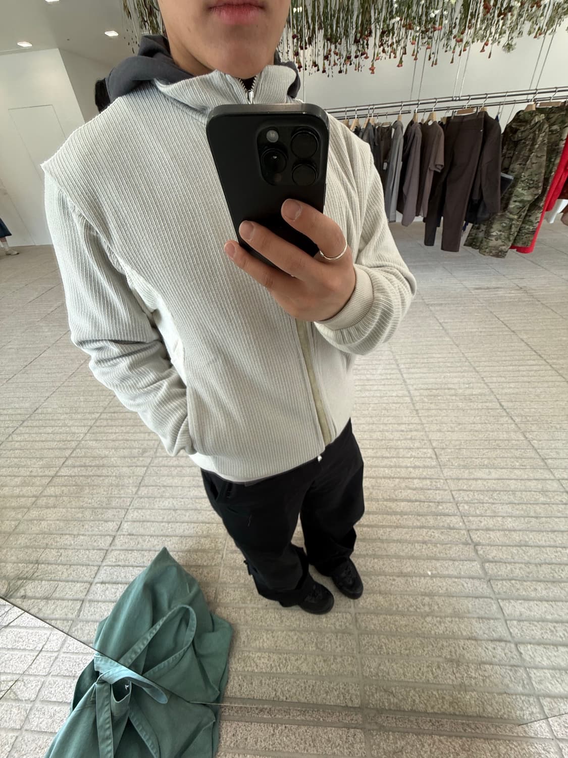 엑슬림 ep9 01 jersey 져지 아이보리 상품이미지2