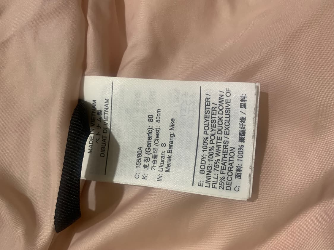 나이키 써마 핏 시티 핑크 숏패딩 DH4080-601 상품이미지5