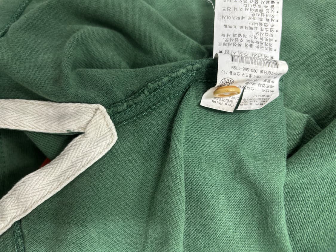 폴로 랄프로렌 워싱 V 럭비티셔츠 L  상품이미지7