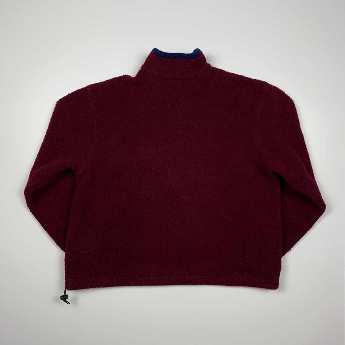 (110) 80s 엘엘빈 헤비 플리스 풀오버 레드 상품이미지2