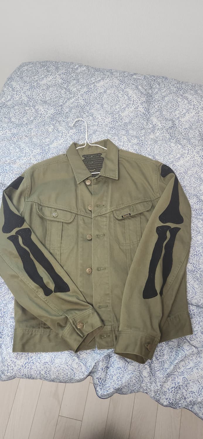 캐피탈 본 멕시칸 트러커 자켓 카키 상품이미지1