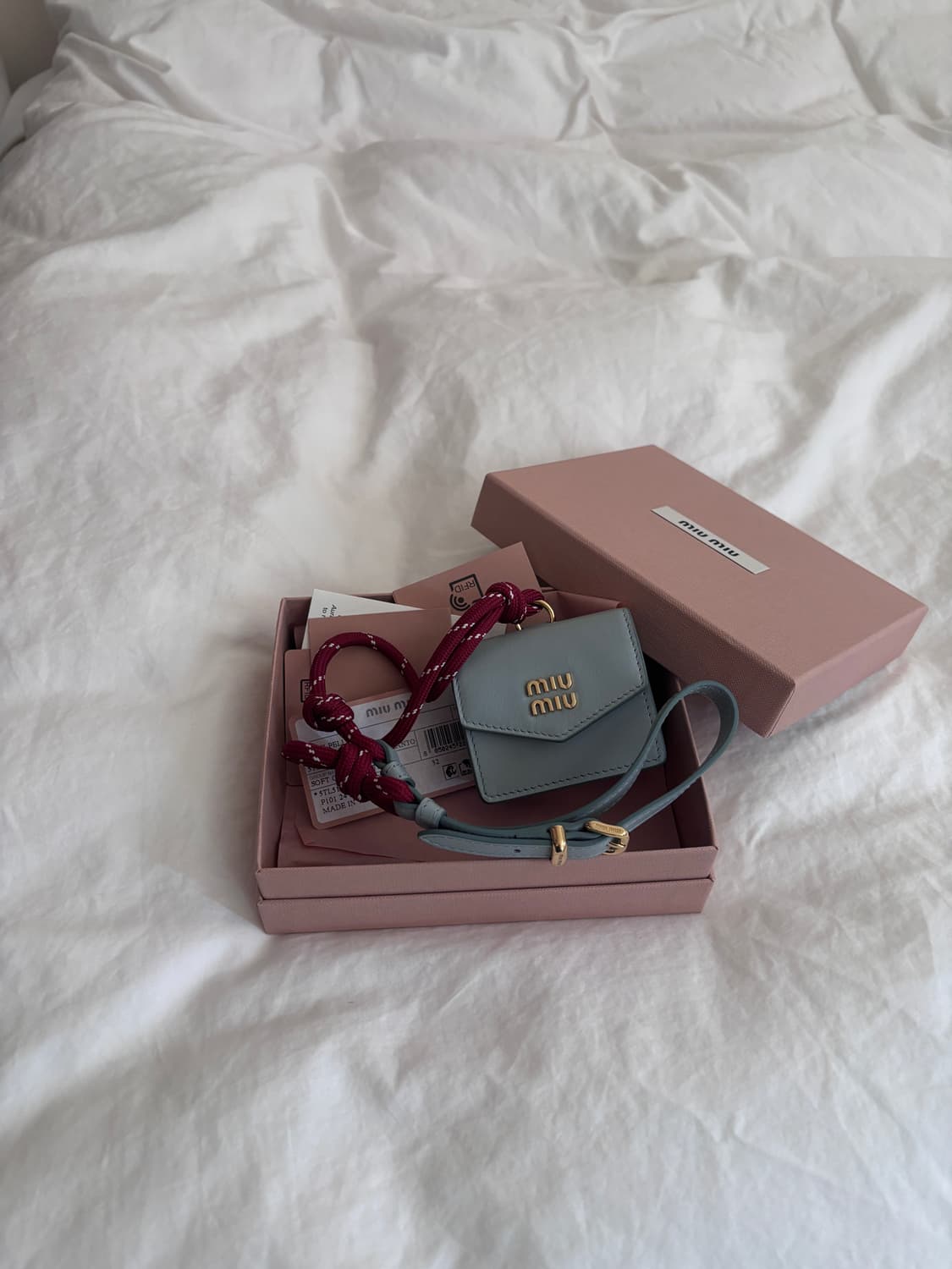 미우미우 miumiu  가죽 코드 및 트릭 (풀박스/상태 최상) 상품이미지6