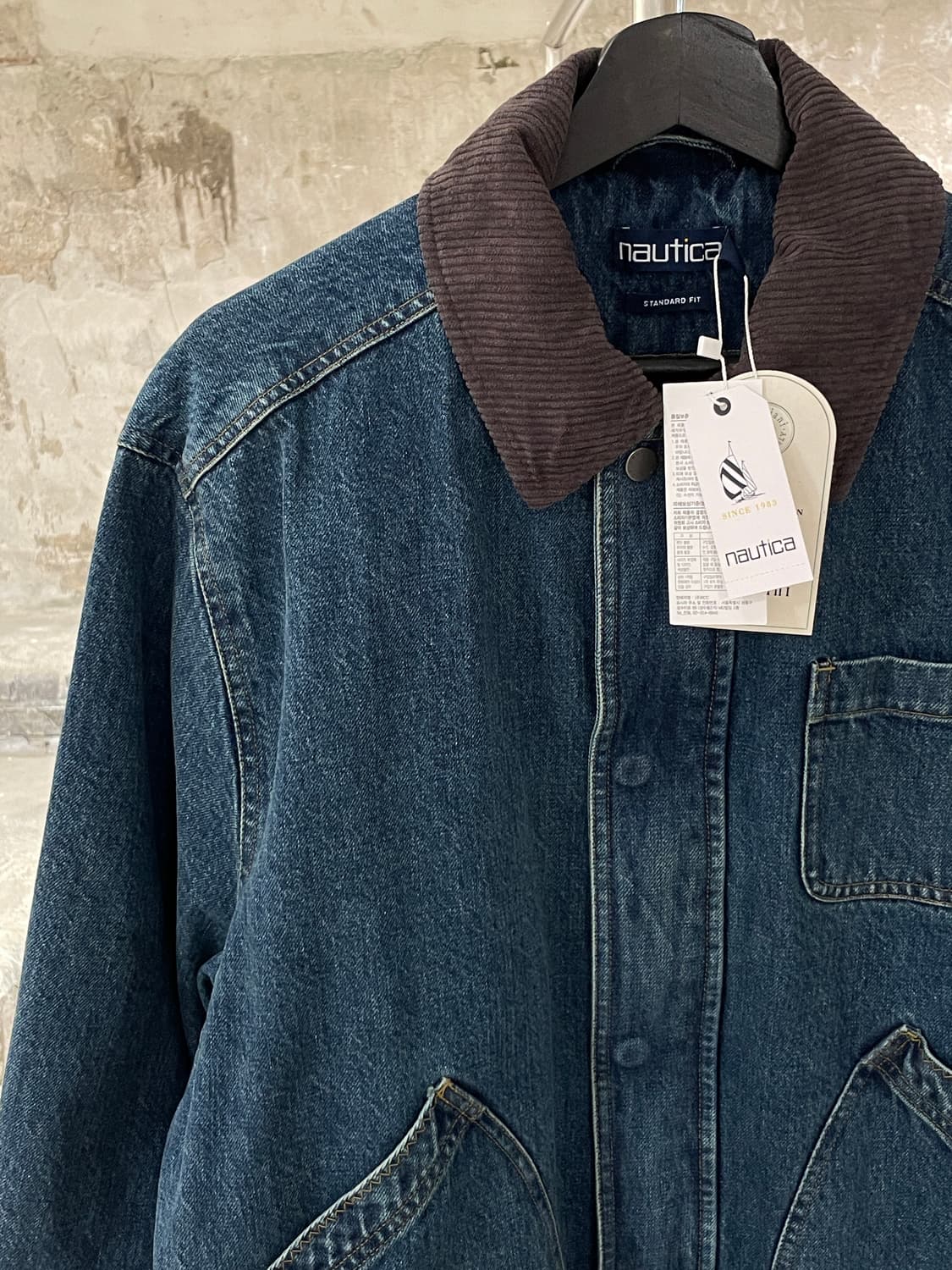 노티카 미디엄 인디고 스탠다드 데님 자켓 상품이미지2