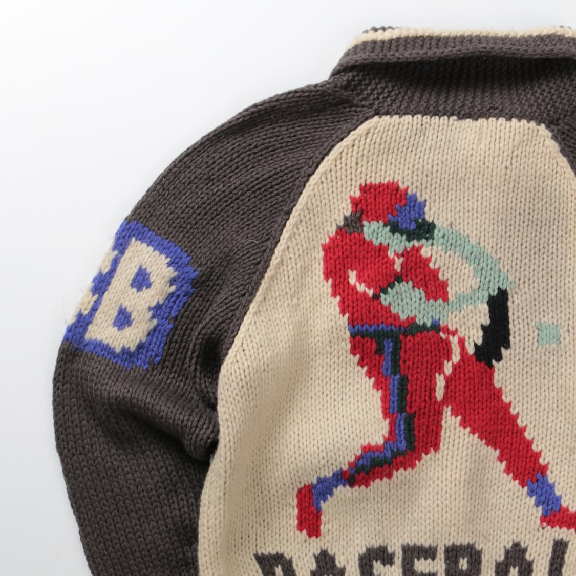 vintage baseball 헤비울 코위찬 스웨터   상품이미지7