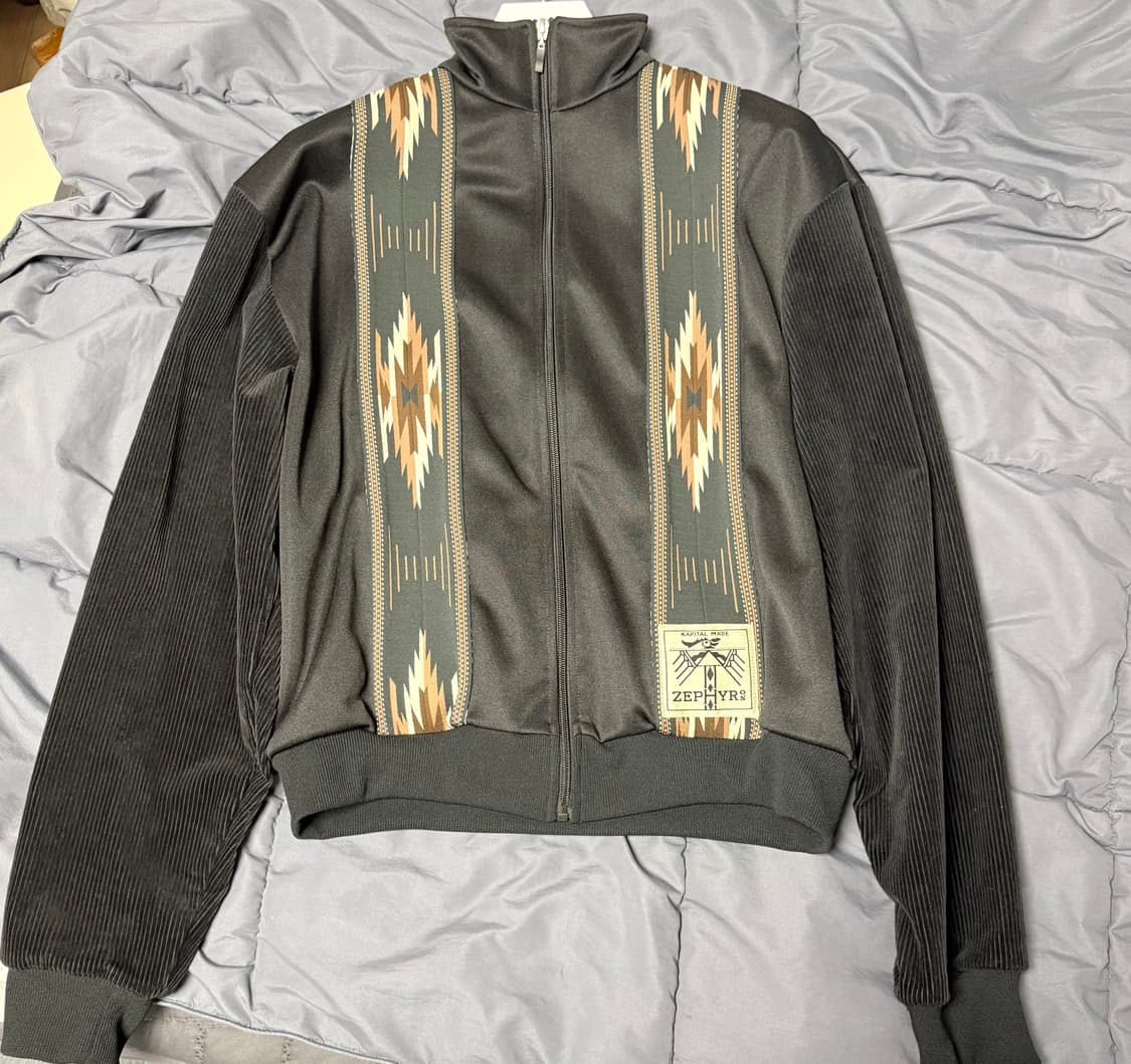 (거의 새상품 3 사이즈) 캐피탈 코치 & 제피르 트랙 자켓 져지 블랙 상품이미지1