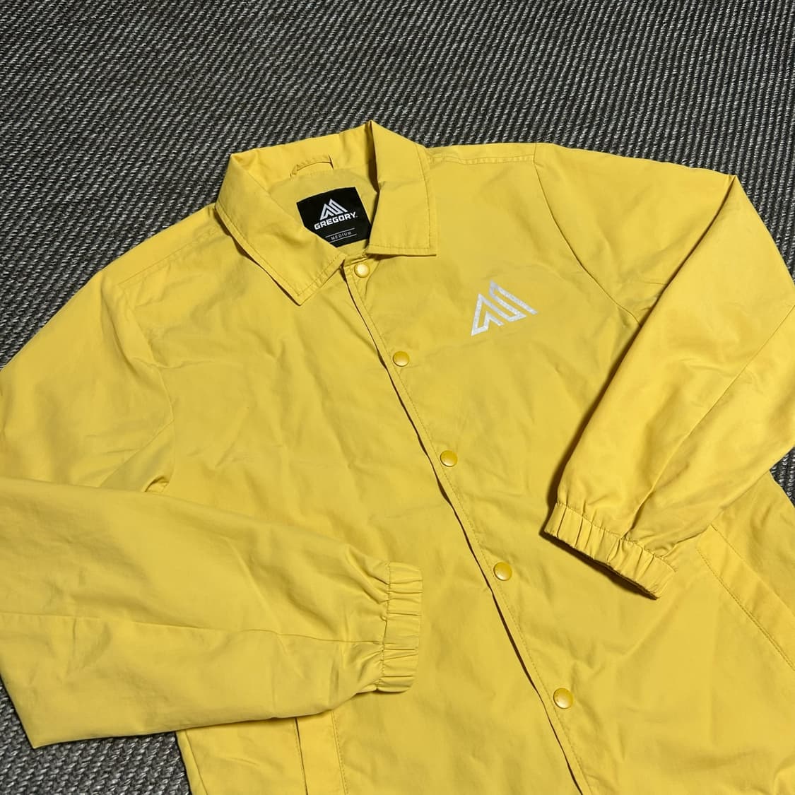 [M] gregory 그레고리 옐로우 코치자켓 상품이미지4