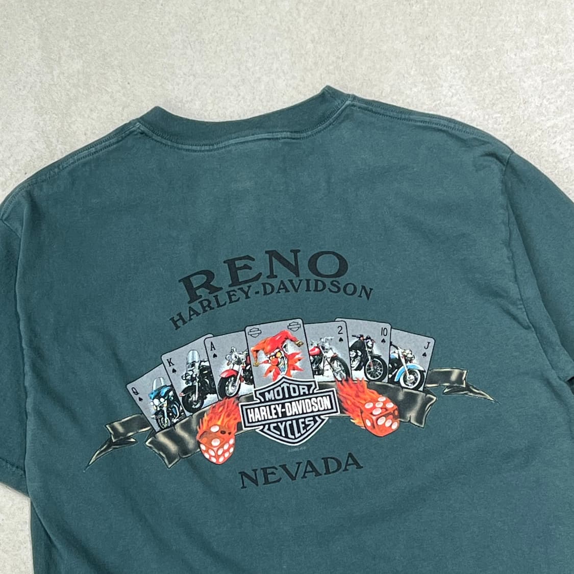 할리데이비슨 프린팅반팔티 s09913 상품이미지4