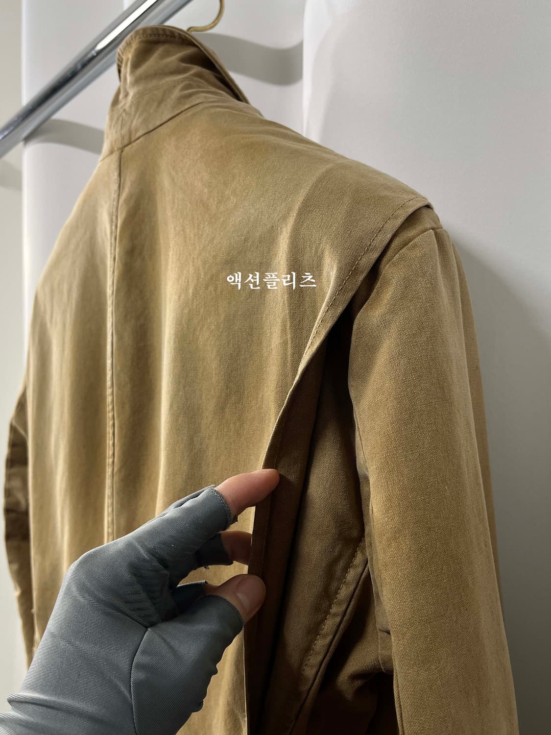 폴로 랄프로렌 탄베이지 친스트랩 페이드 덕캔버스 카코트 헌팅자켓 상품이미지8