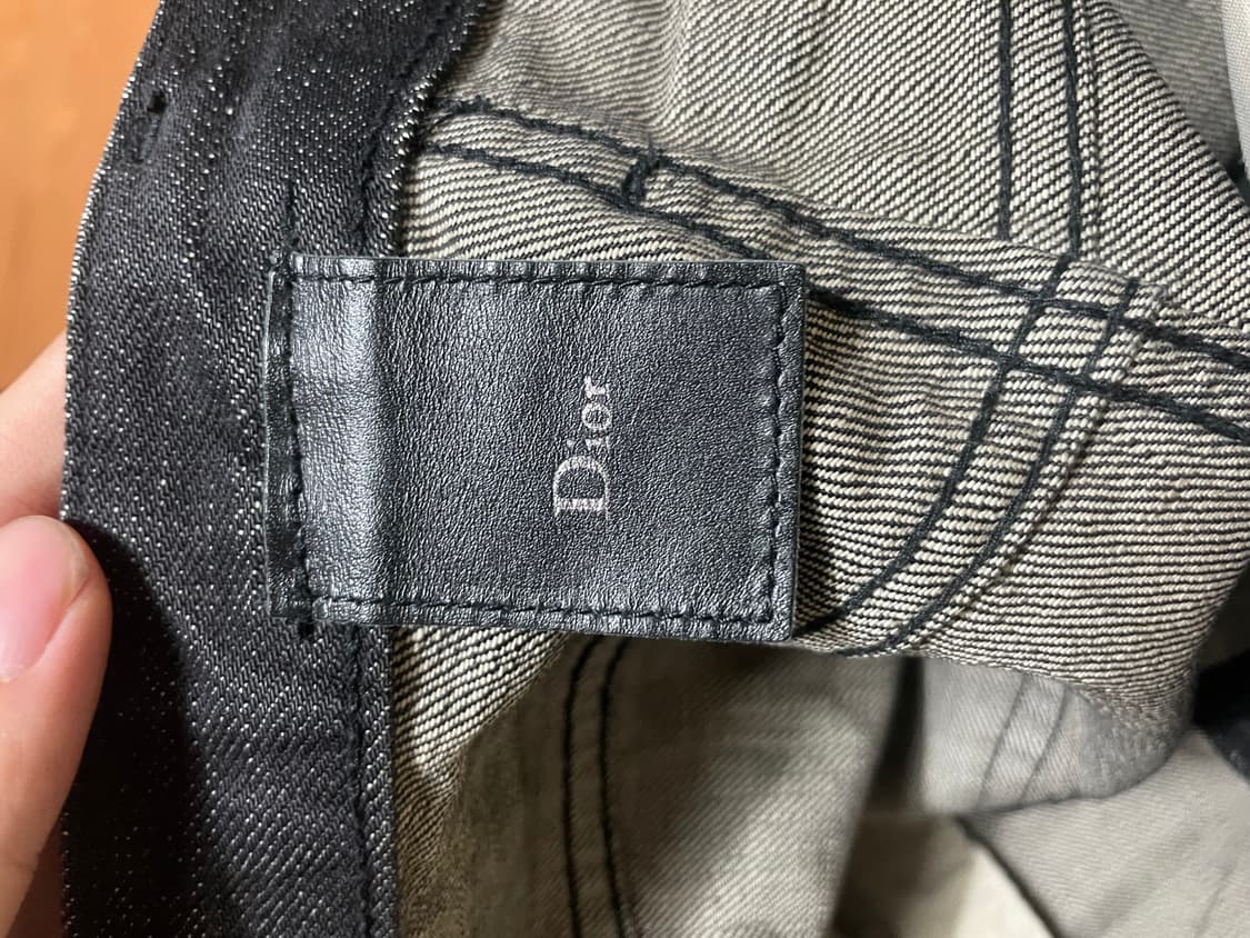 dior homme 03aw luster claw mark denim  상품이미지4