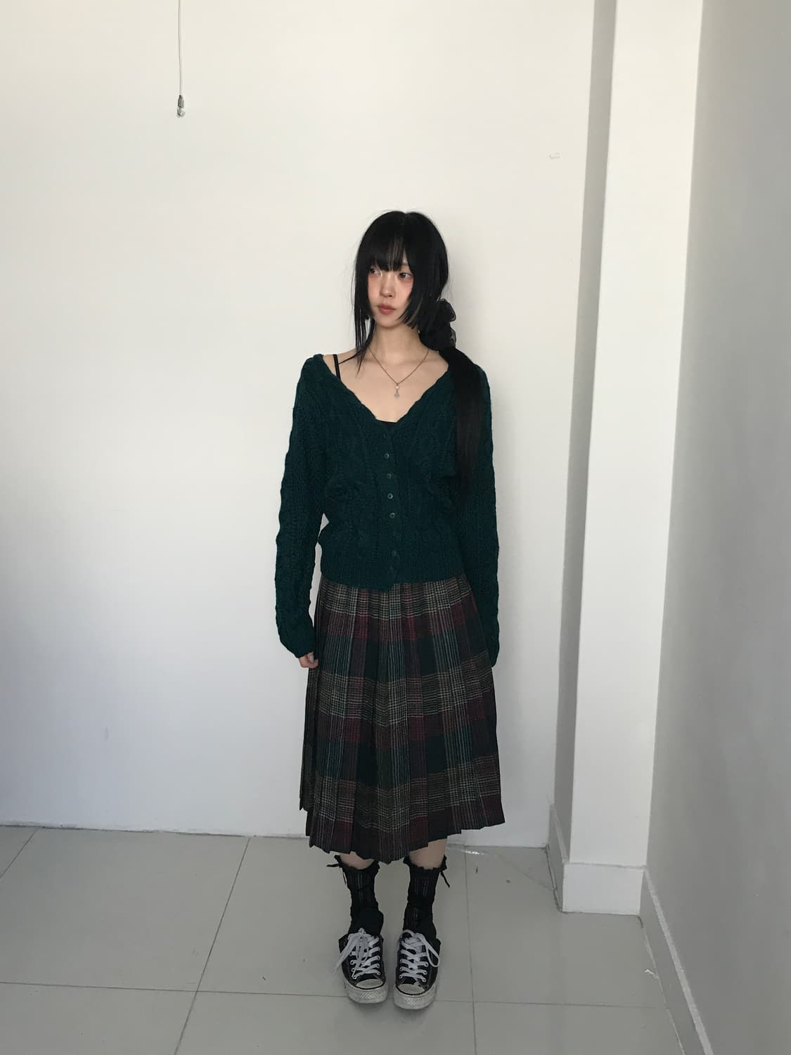 Classic check skirt 상품이미지6