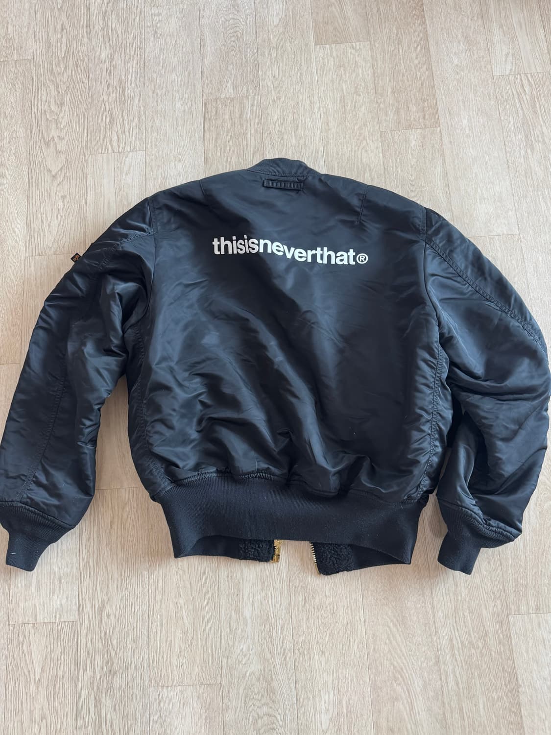 디네댓 X 알파인더스트리 리버시블 ma-1 m 상품이미지2