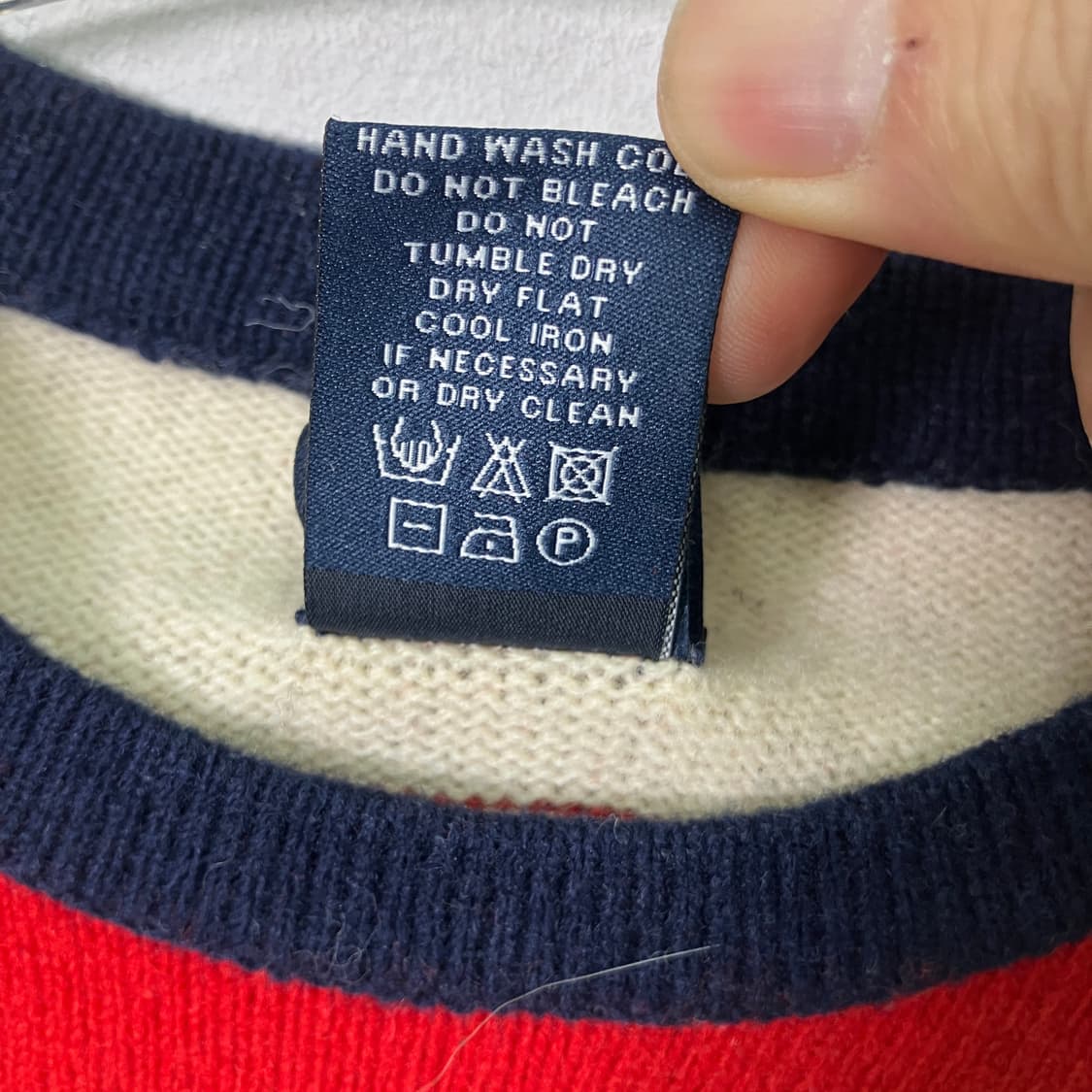 스투시 스트라이프 패턴 니트 상품이미지8