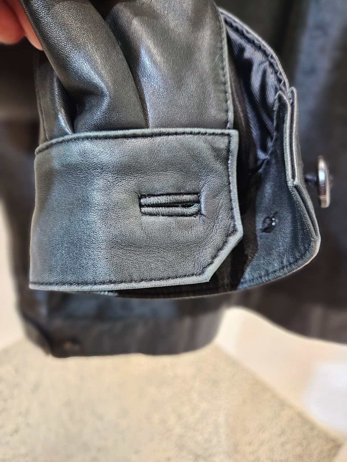 송치 양가죽 자켓 상품이미지8