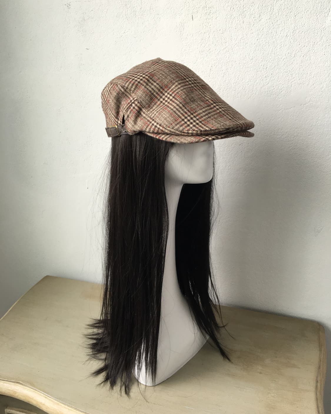 check pattern hunting cap 상품이미지2
