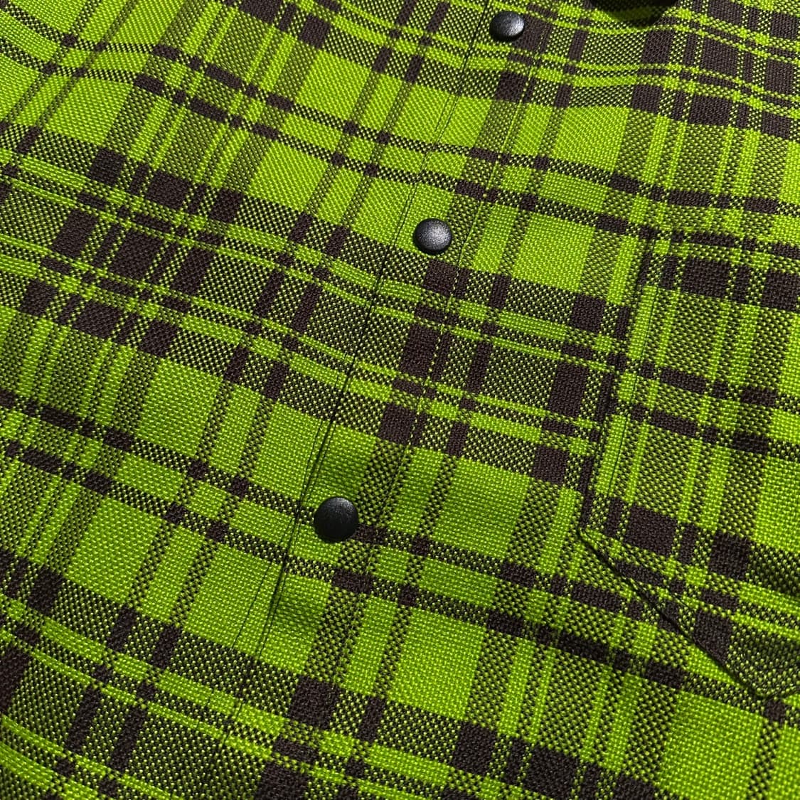 Palm Angels 팜엔젤스 백 스펠아웃 플란넬 체크 상품이미지5