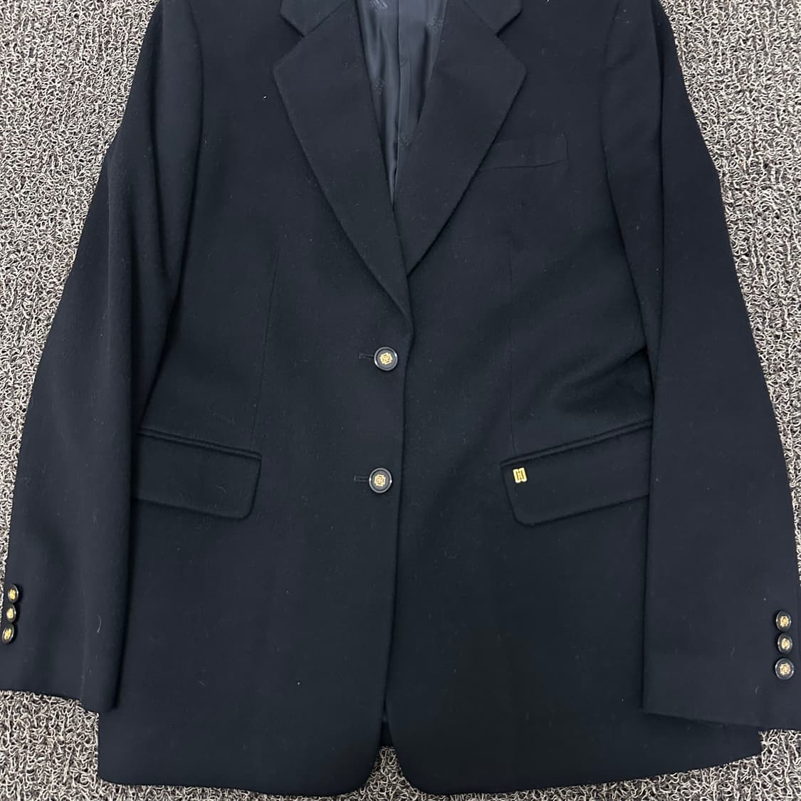 DAKS 닥스 울 캐시미어 여성 정장 자켓 블랙 95(M) 상품이미지3