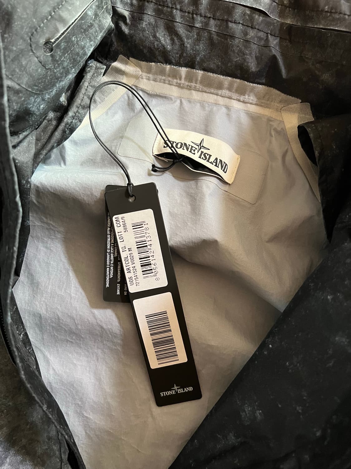 새제품) 스톤 아일랜드 멤브라나 3L 자켓 상품이미지4