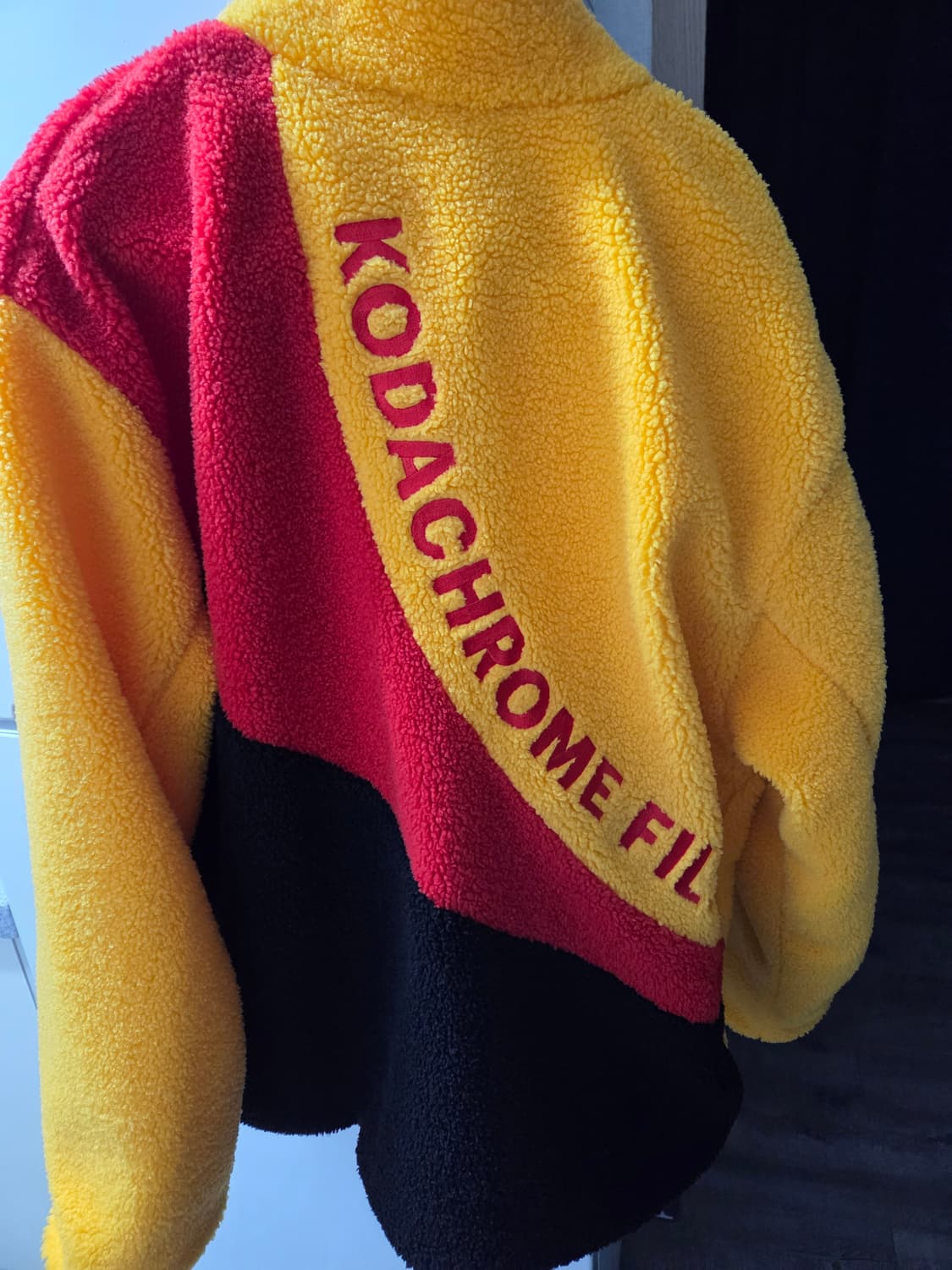 코닥 컬러블록 후리스 집업 xl 상품이미지3