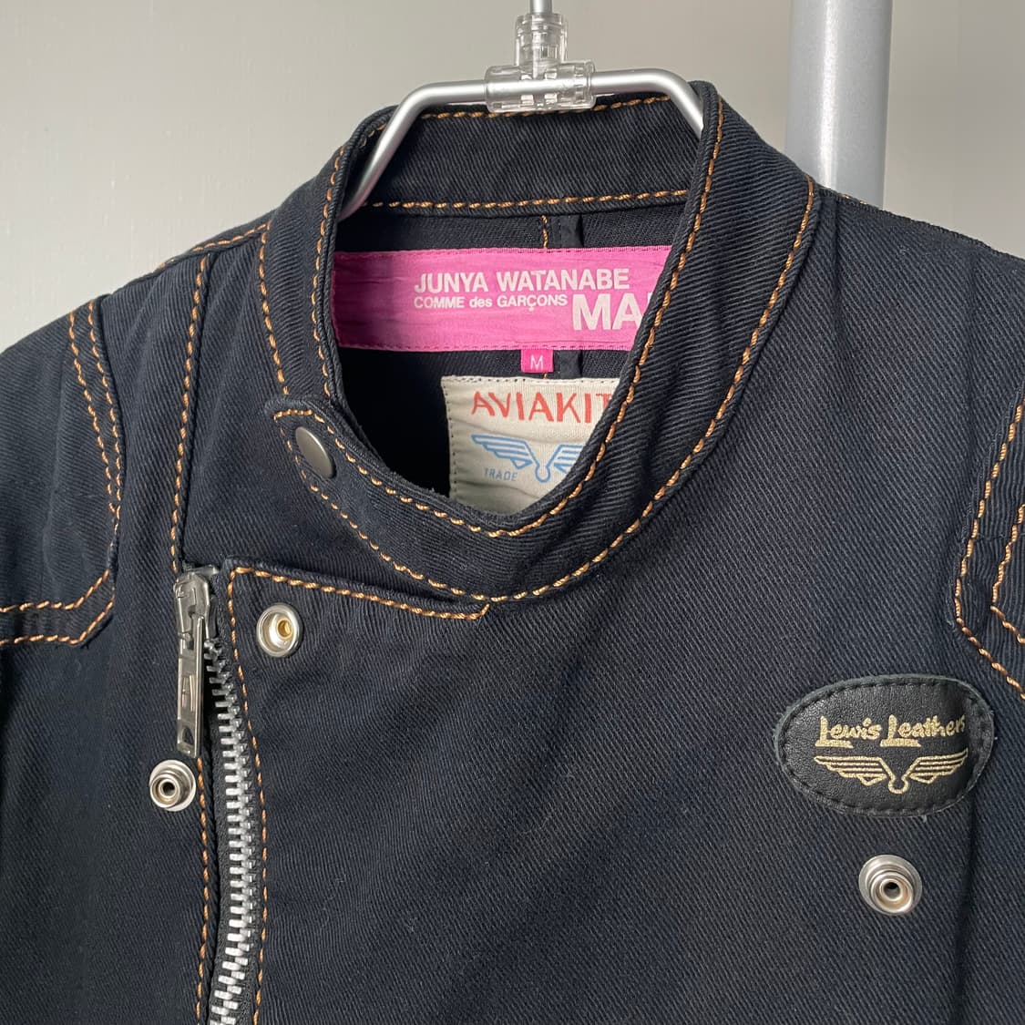 준야와타나베 루이스레더 라이더스 자켓 상품이미지3