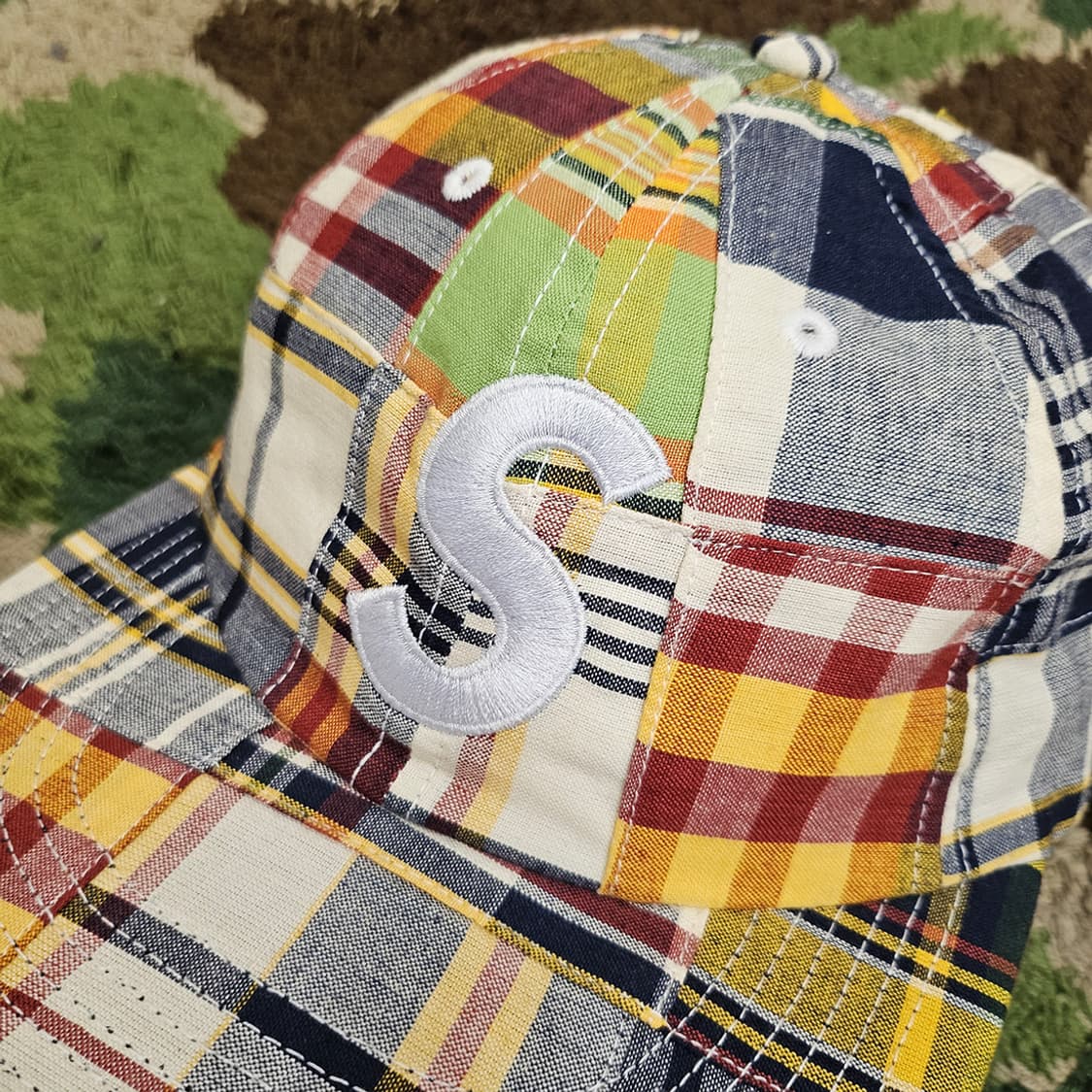 patchwork 6 panel cap 상품이미지9