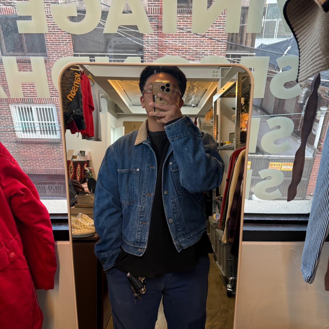 90'S USA 폴로 덩가리 데님 자켓 상품이미지1