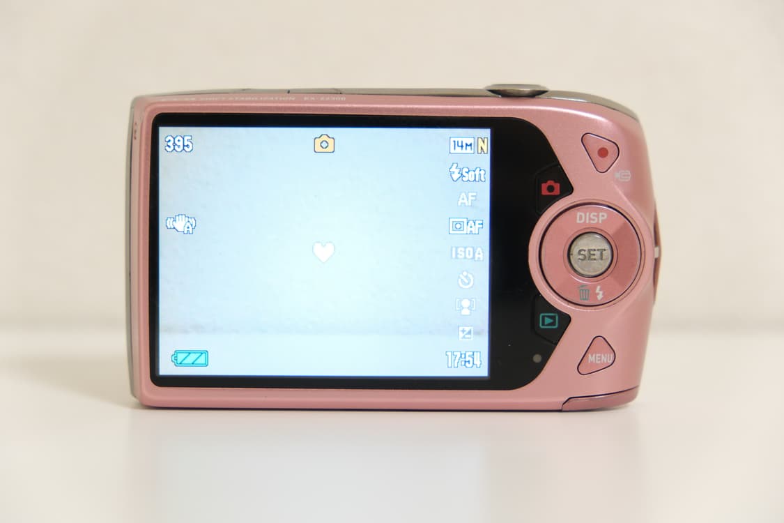 카시오 엑슬림 z2300 핑크  (모카,로제,나연,미연 디카) 상품이미지6