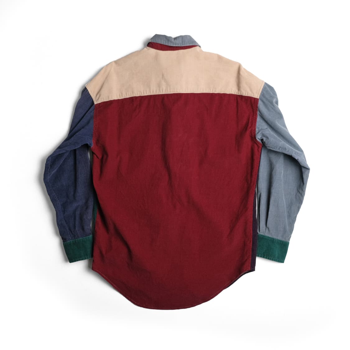 나이젤카본 올드라벨 코듀로이 패치워크 셔츠 3(105)사이즈 상품이미지10