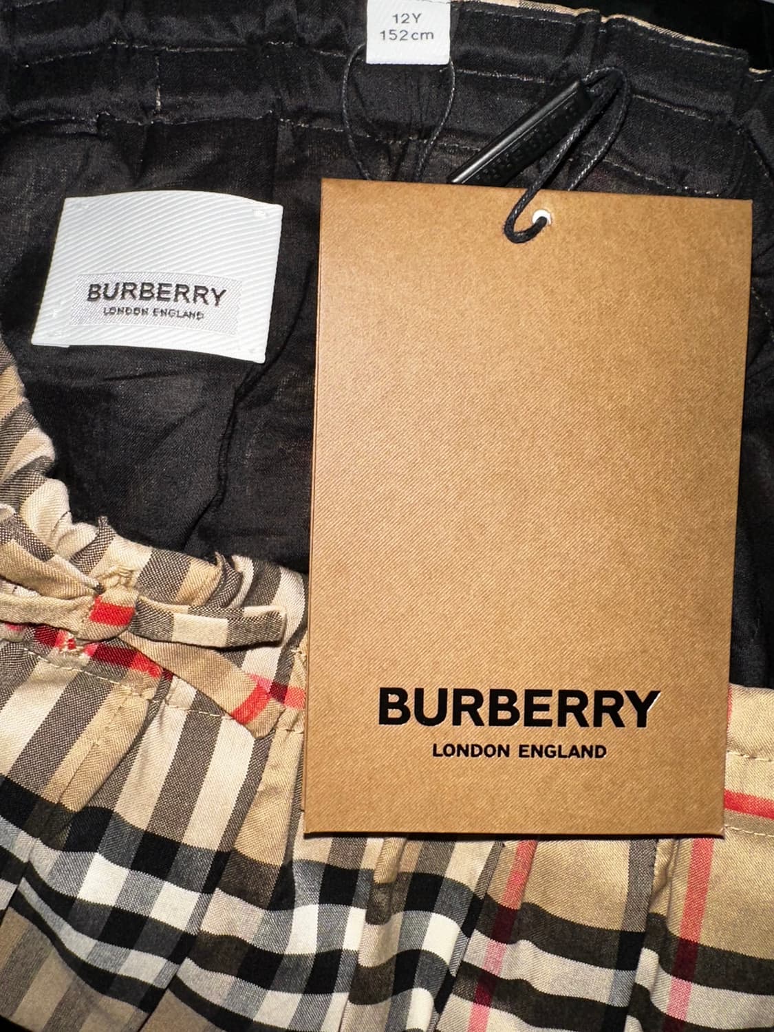 버버리 Burberry 체크 스커트 상품이미지3