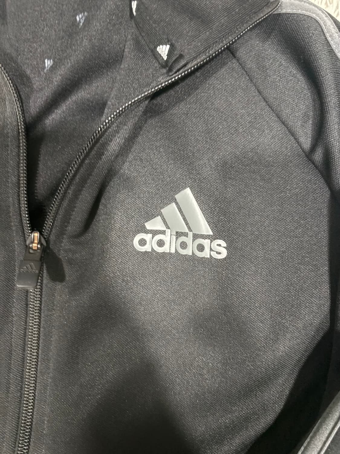 [M] 아디다스 블랙 트랙탑 져지 상품이미지3