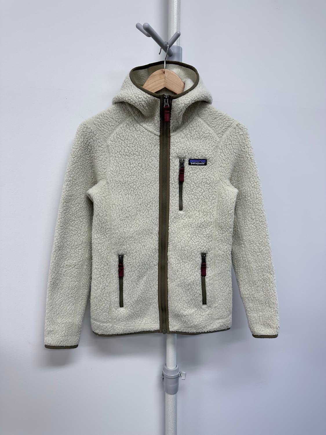 파타고니아 정품 플리스 후드 집업 펠리컨 상품이미지1
