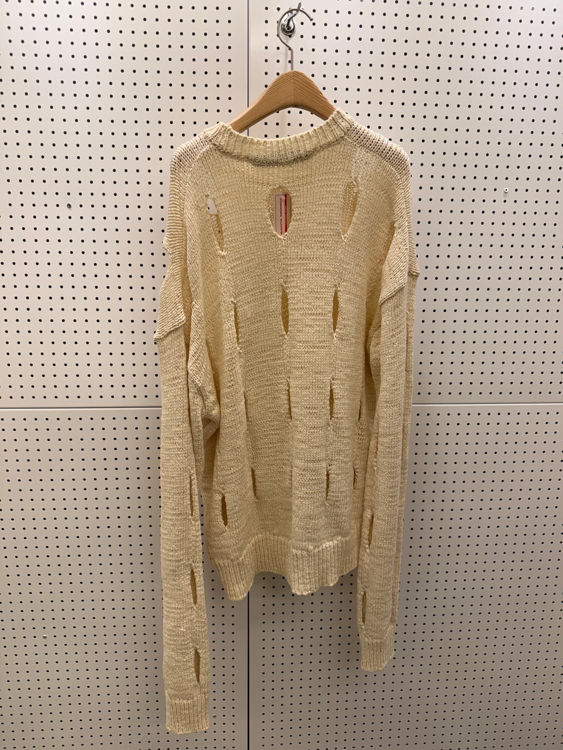 더오픈프로덕트 디스트로이드 컷아웃 니트 U976 상품이미지3