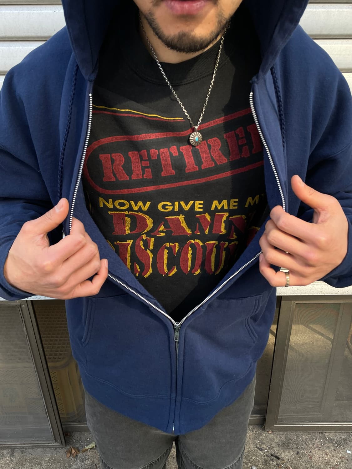 80-90s Jerseys ’Retired‘ Sweatshirt 상품이미지3