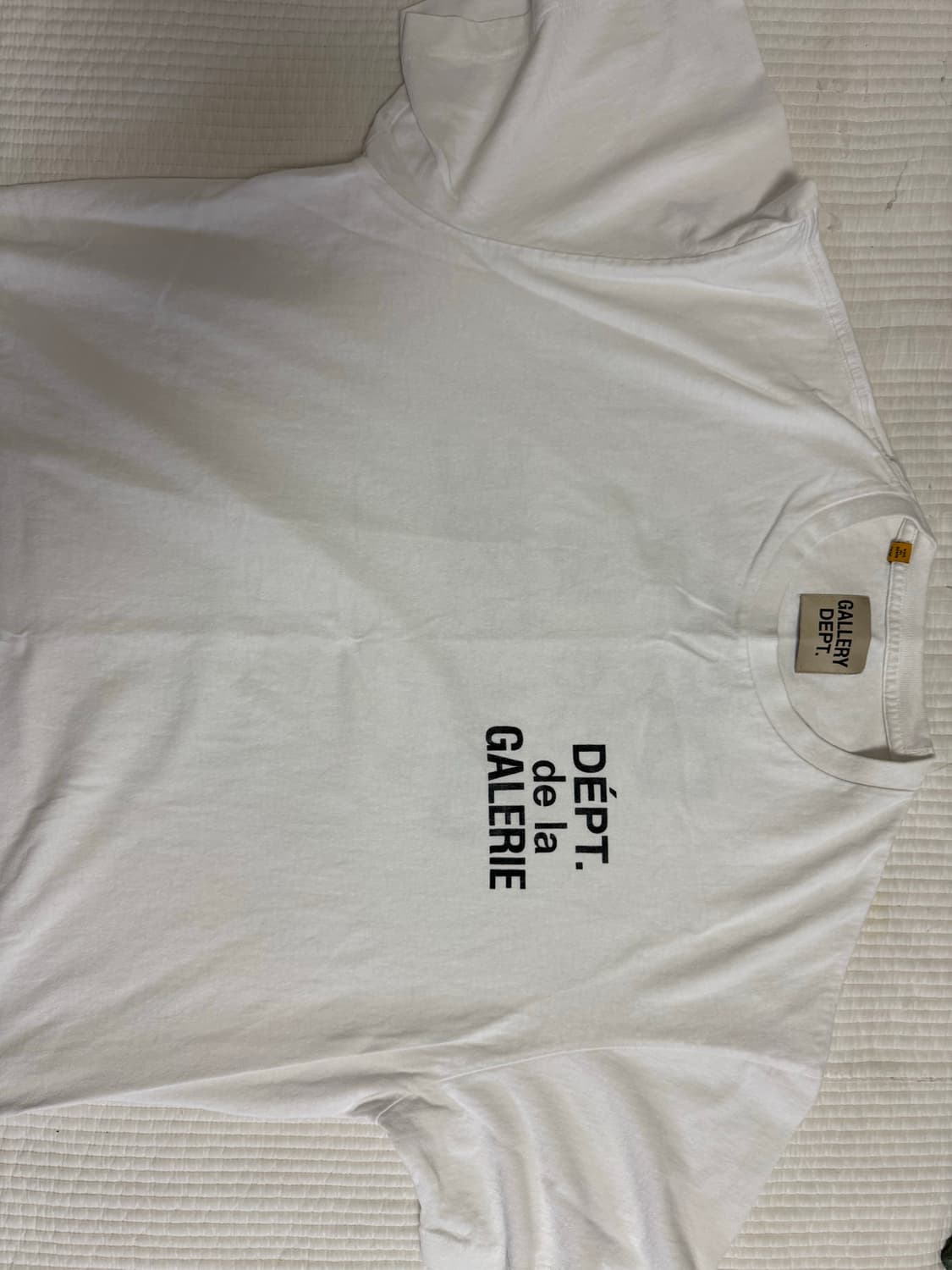 갤러리 디파트먼트 프렌치 로고 티셔츠 (XL) 상품이미지1