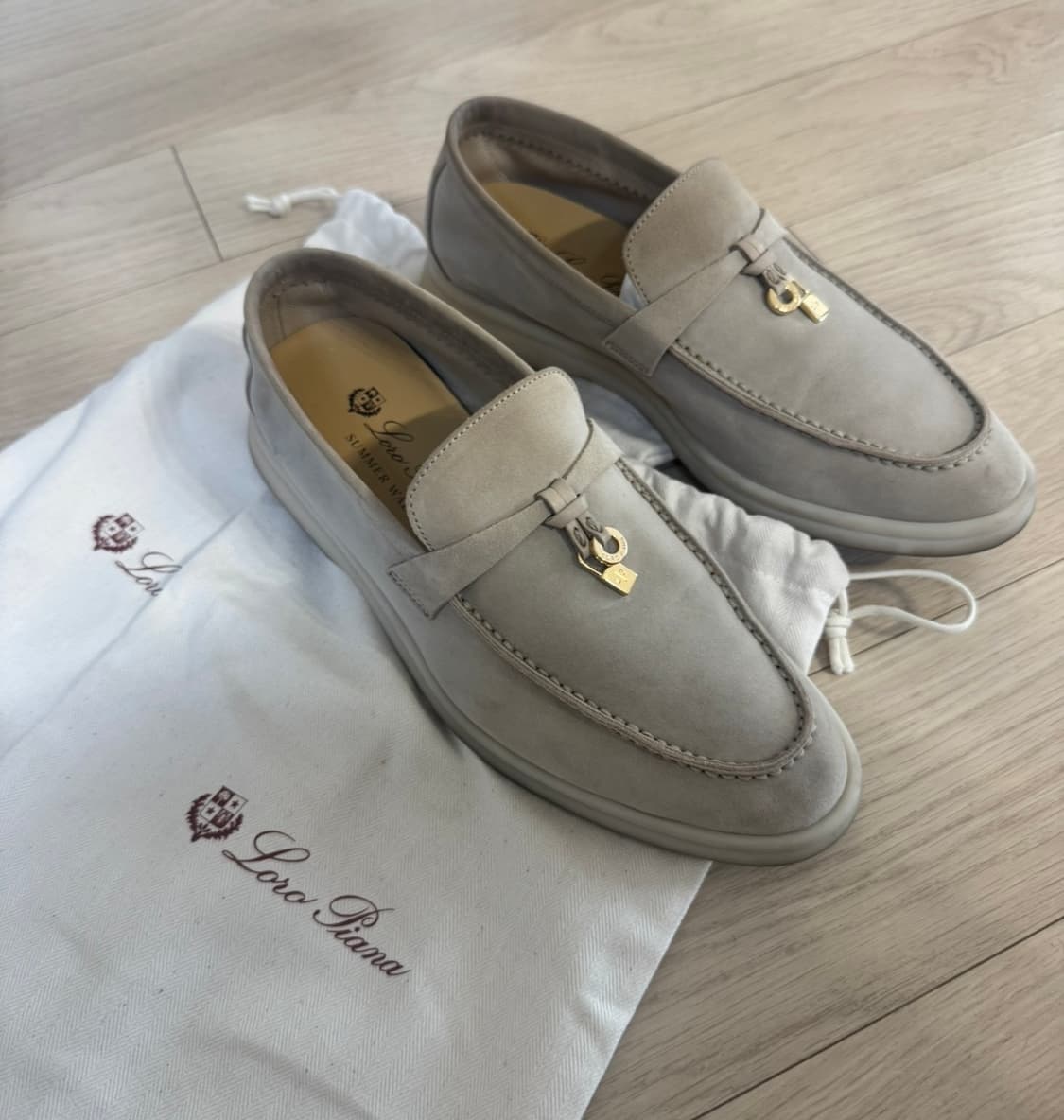 로로피아나 썸머워크 로퍼 35.5 상품이미지1