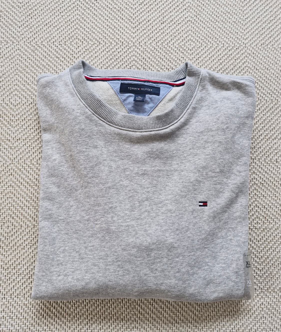 타미힐피거 솔리드 테리 스웻셔츠 맨투맨 새상품 상품이미지2