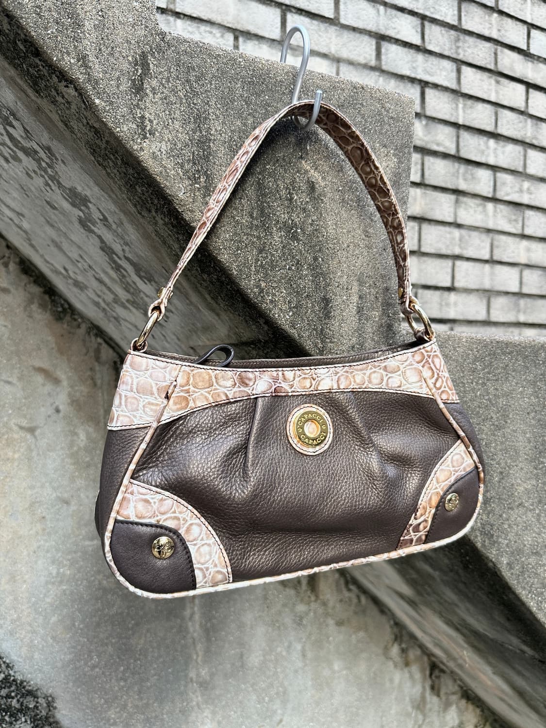 CAPACCI crocodile leather y2k shoulder b 상품이미지1
