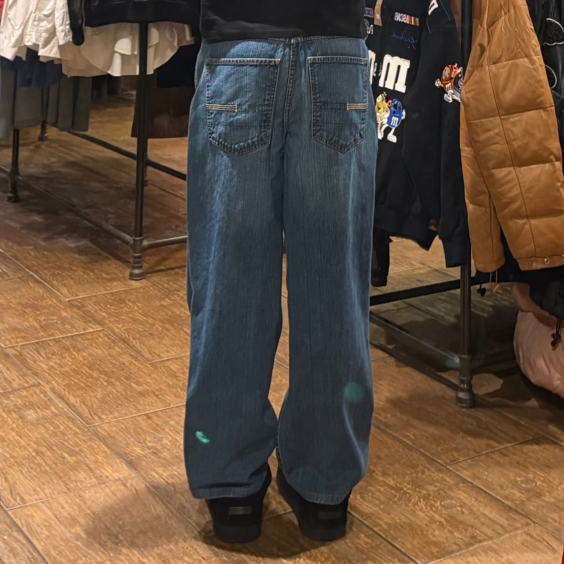 [HI] VTG 워싱 데님와이드팬츠 상품이미지5