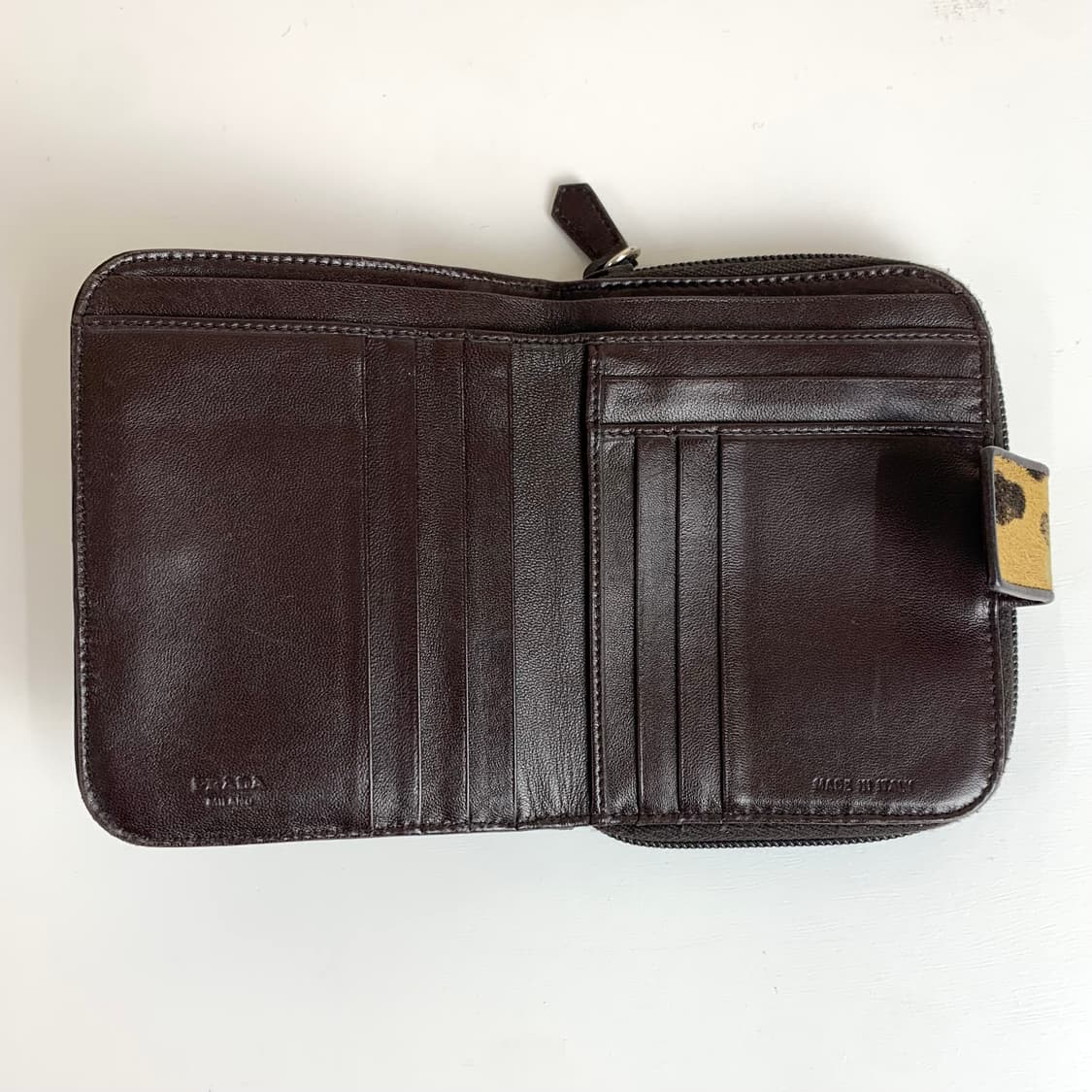 프라다 레오파드 송치 지갑 상품이미지5