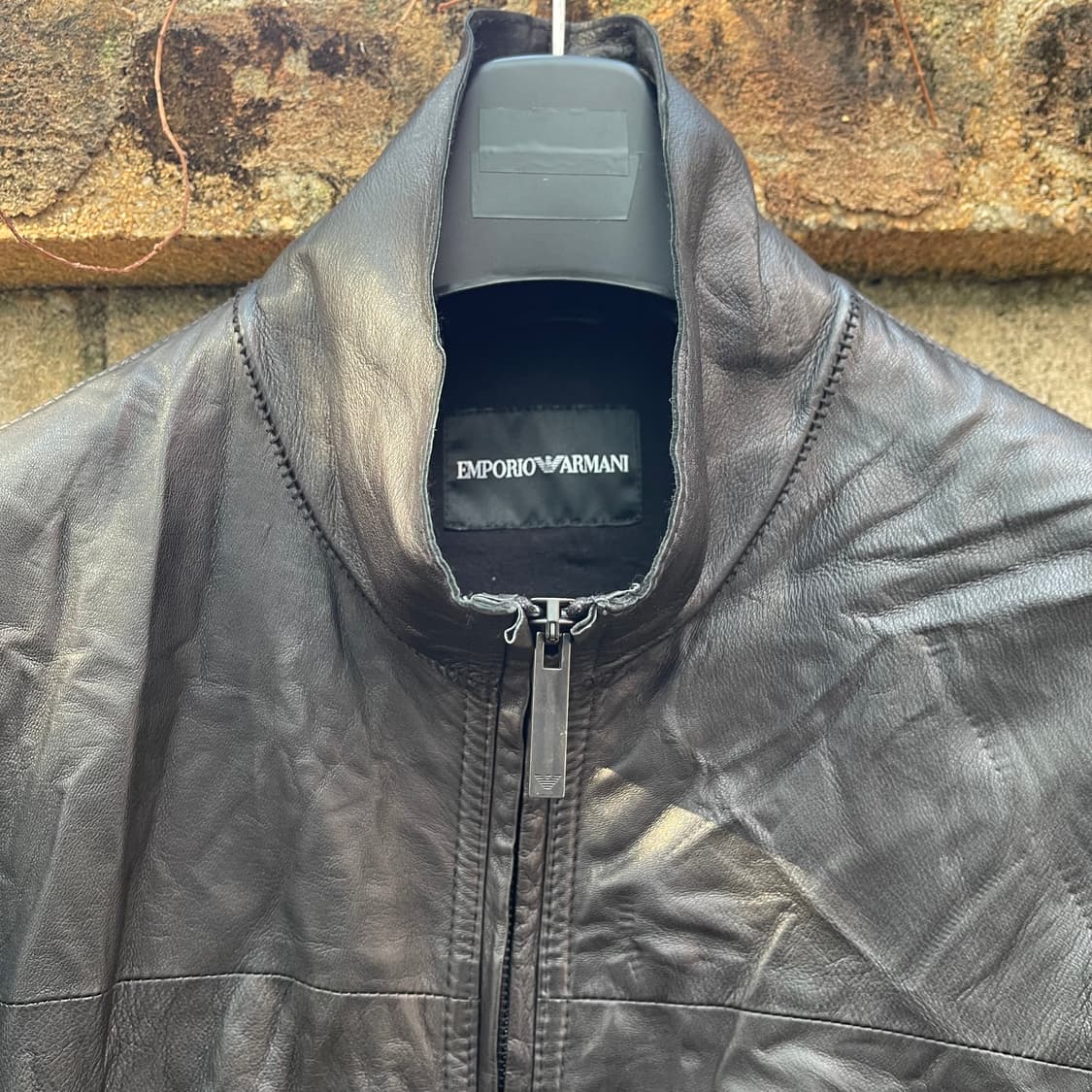 [52] SS2012 Emporio Armani Black Leather 상품이미지9