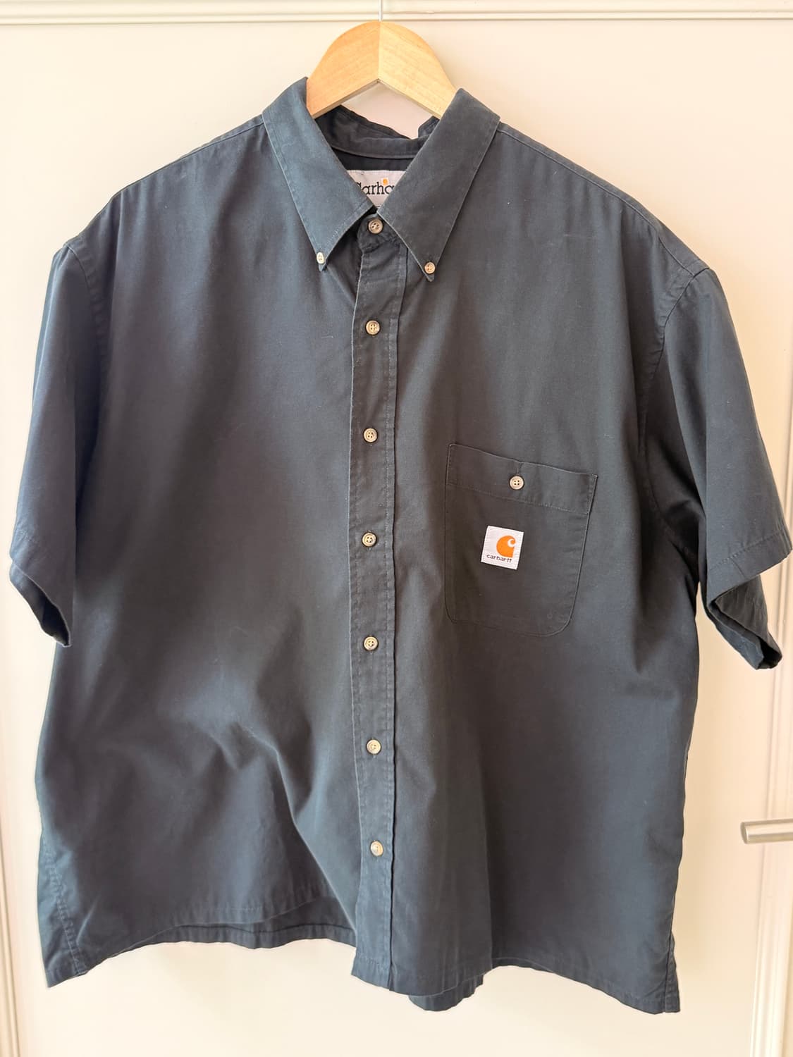 칼하트(Carhartt) 블랙 반팔 워크 셔츠 2xl 상품이미지1
