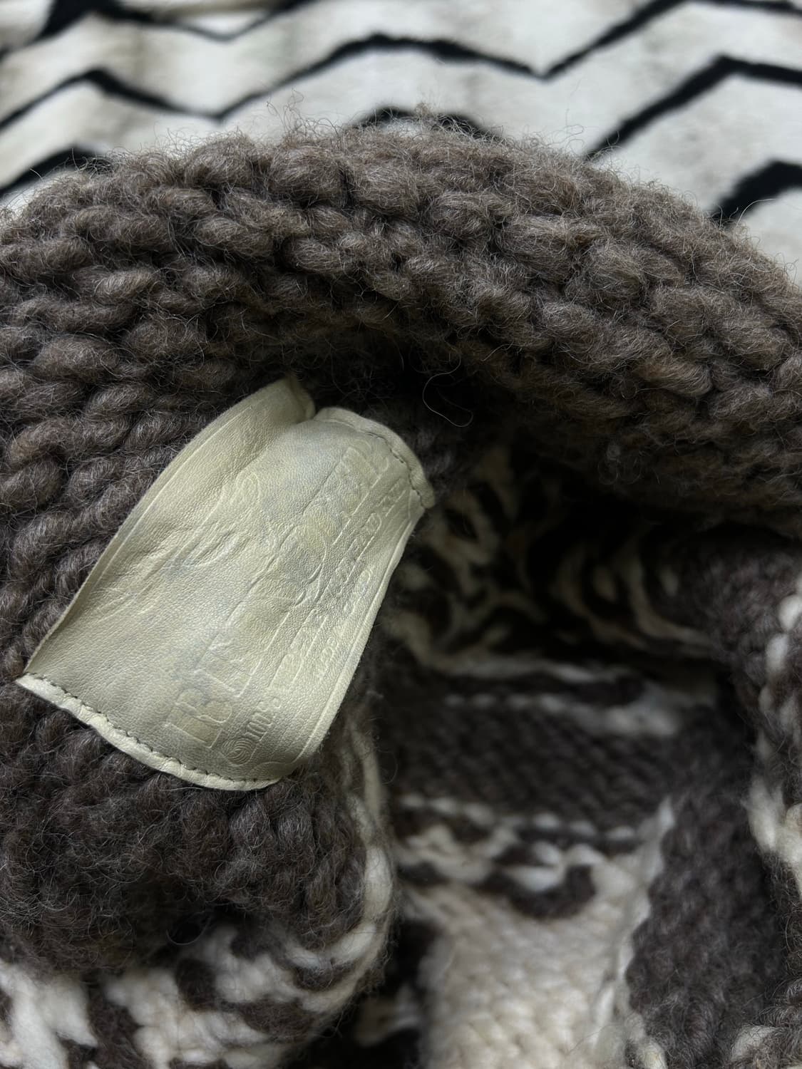 [실측XL]Reindeer Canada 숄카라 코위찬 상품이미지5