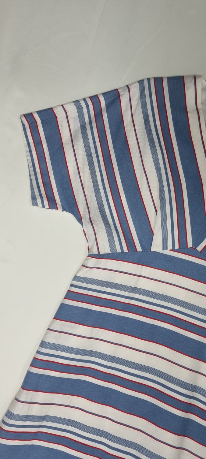 베리니스 BERENICE 스트라이프 원피스 M _ 여성 상품이미지3