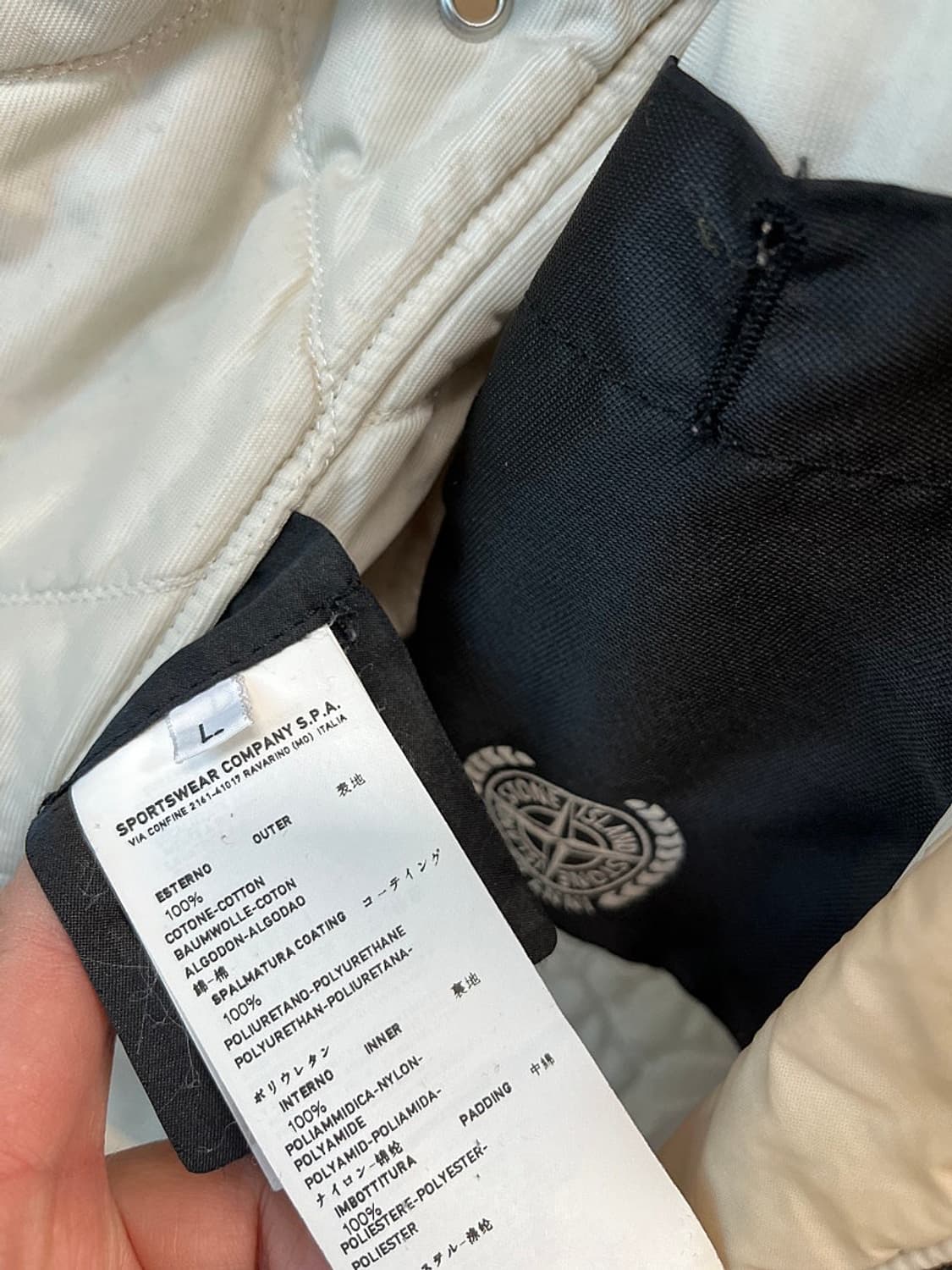 100) 스톤아일랜드 12AW 무솔라 고마타 항공자켓 상품이미지10