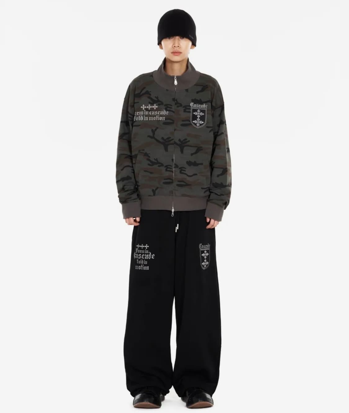 새상품급) Idws 카모 후드집업 상품이미지3