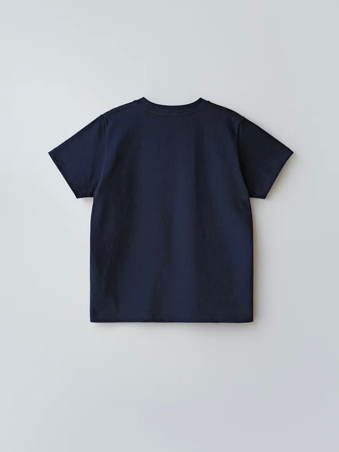 앤니즈 Essential peach half tee (navy) 상품이미지2